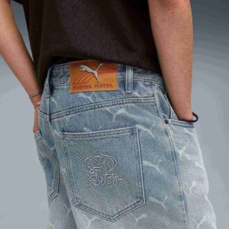 A$AP ROCKY x PUMA Erkek Lazer Monogram Denim