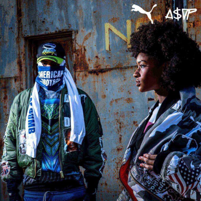 A$AP ROCKY x PUMA Uzun Kollu Tişört A$AP ROCKY x PUMA Uzun Kollu Tişört