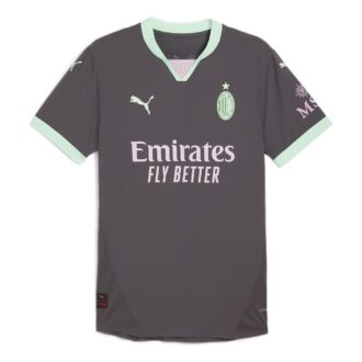 AC Milan 24/25 Orijinal Üçüncü Futbol Forması “Gri Nane”