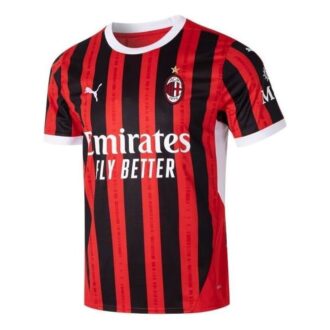 AC Milan 24/25 İç Saha Forması “Kırmızı Siyah”