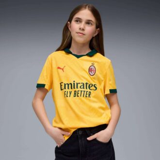 AC Milan 25/26 Üçüncü Replika Büyük Çocuk Futbol Forması