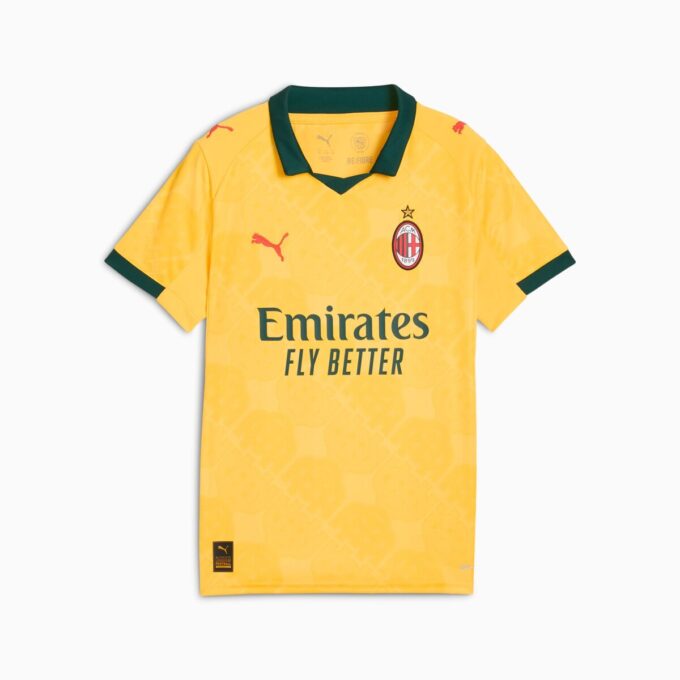 AC Milan 25/26 Üçüncü Replika Büyük Çocuk Futbol Forması AC Milan 25/26 Üçüncü Replika Büyük Çocuk Futbol Forması
