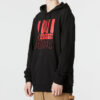 AC Milan Futbol Siyah Kapüşonlu Sweatshirt “Siyah”
