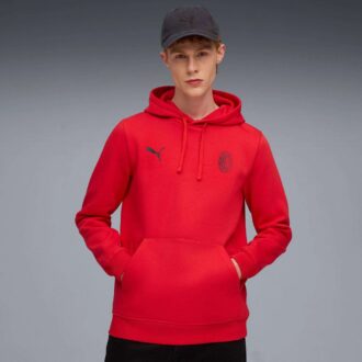 AC Milan Futbol Temelleri Erkek Polar Futbol Kapüşonlu Üstü