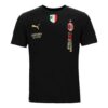AC Milan Resmi İtalyan Şampiyonlar Tişörtü “Siyah”
