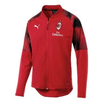 AC Milan Stadyumu Polyester Ceket “Kırmızı”