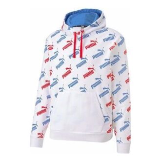 Amplified Track Kapşonlu Sweatshirt “Beyaz”