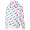 Amplified Track Kapşonlu Sweatshirt “Beyaz”