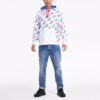 Amplified Track Kapşonlu Sweatshirt “Beyaz”