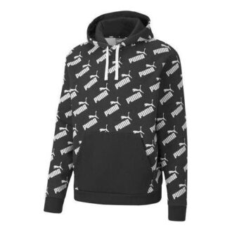 Amplified Track Kapşonlu Sweatshirt “Siyah”