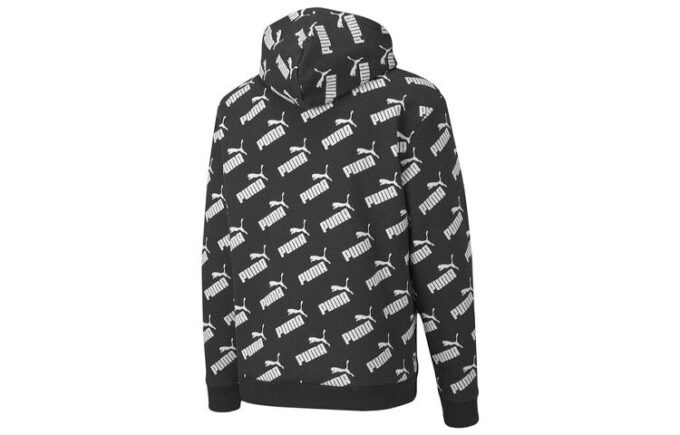 Amplified Track Kapşonlu Sweatshirt “Siyah”