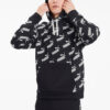 Amplified Track Kapşonlu Sweatshirt “Siyah”