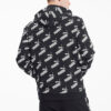 Amplified Track Kapşonlu Sweatshirt “Siyah”