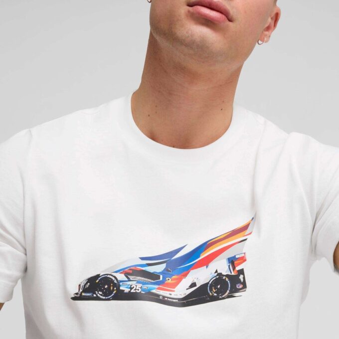BMW M Motorsport Erkek Motor Sporları Grafik Tişörtü BMW M Motorsport Erkek Motor Sporları Grafik Tişörtü