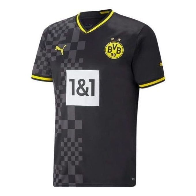 Borussia Dortmund Deplasman 22/23 Replika Forması “Siyah Sarı Beyaz”