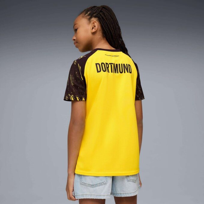 Borussia Dortmund Replica Home 25/26 Büyük Çocuk Futbol Forması Borussia Dortmund Replica Home 25/26 Büyük Çocuk Futbol Forması