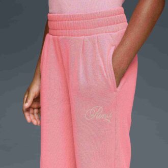 Bow Society Büyük Çocuklar İçin Geniş Paça Polar Pantolon