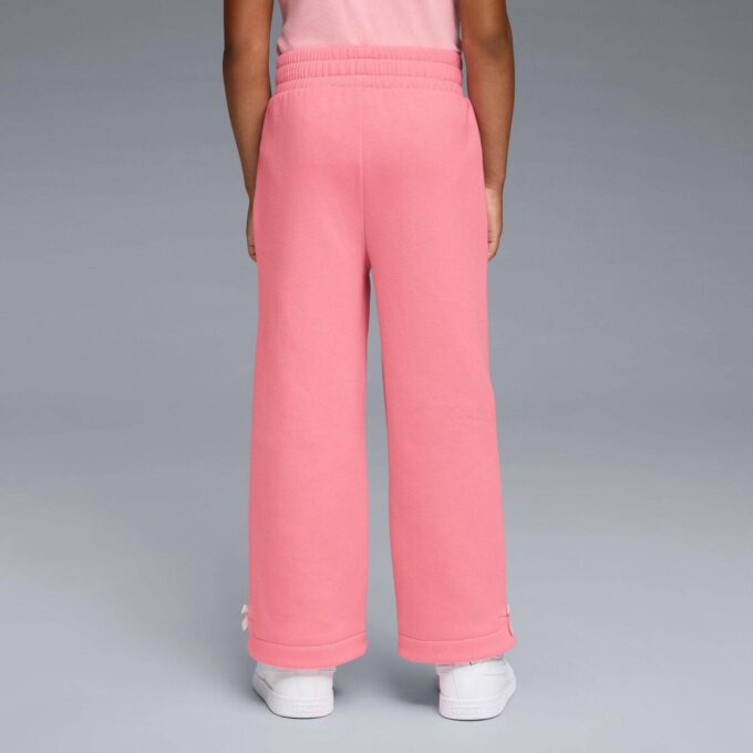 Bow Society Büyük Çocuklar İçin Geniş Paça Polar Pantolon Bow Society Büyük Çocuklar İçin Geniş Paça Polar Pantolon
