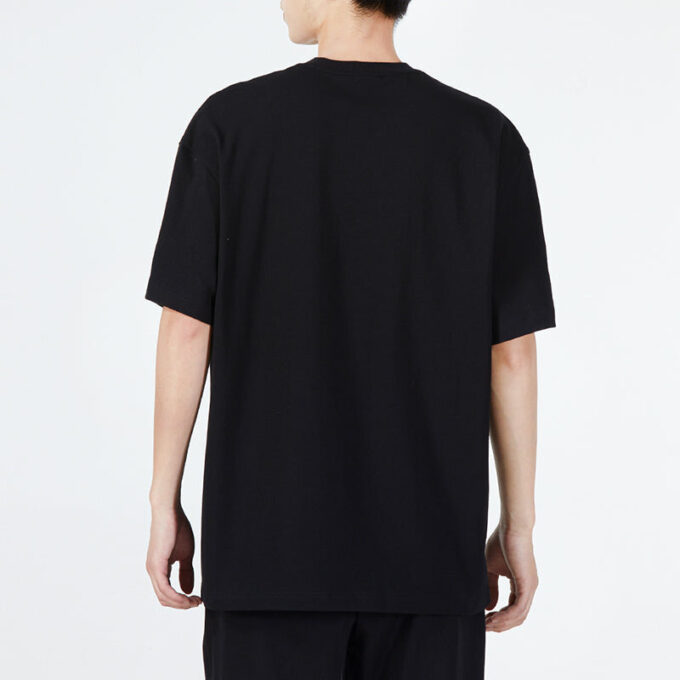 Boxy Pocket Logo Tişört “Siyah”