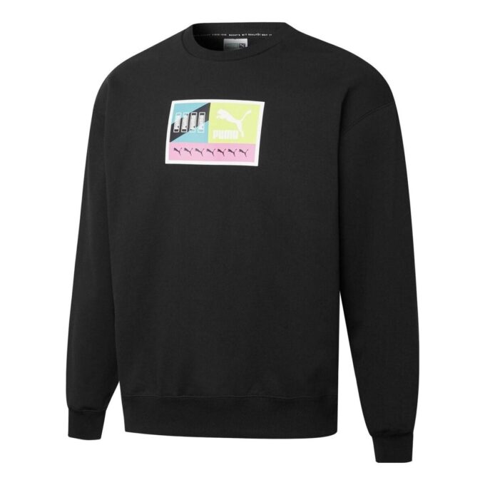 Brand Love Çok Amaçlı Mürettebat Sweatshirt “Siyah”