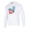 Brand Love TR Logolu Kapüşonlu Sweatshirt “Beyaz”