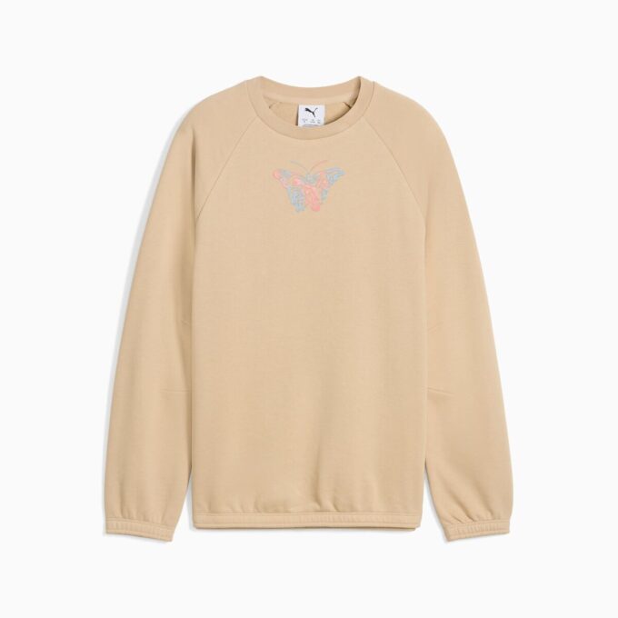 BUTTERFLY VIBE Büyük Çocuklar İçin Crew Üst