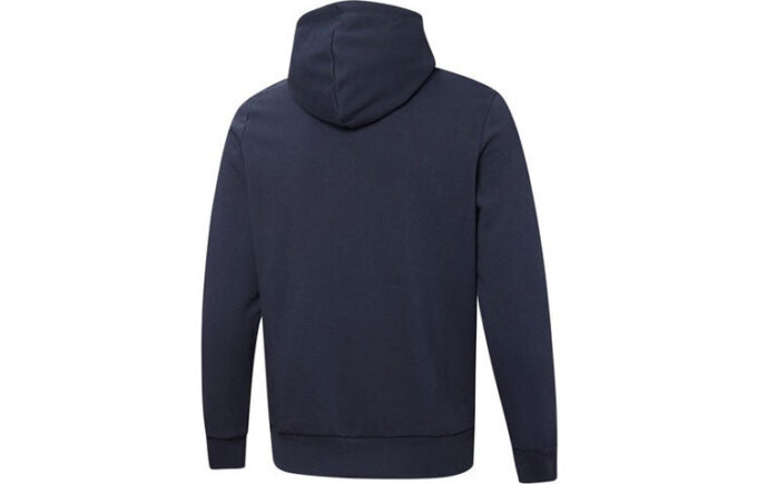 Büyük Logolu Kapüşonlu Sweatshirt “Lacivert”