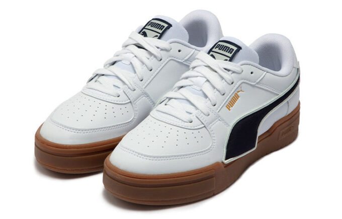 Ca Pro Low Top Günlük Kaykay Ayakkabıları Unisex Beyaz Siyah