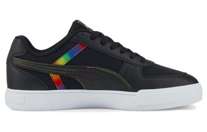 Caven Low Top Günlük Kaykay Ayakkabıları Siyah
