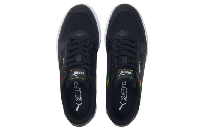 Caven Low Top Günlük Kaykay Ayakkabıları Siyah