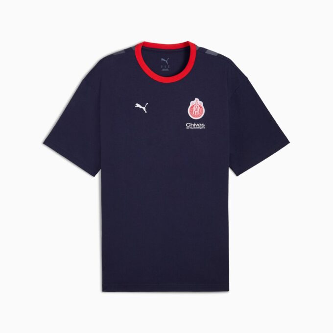 Chivas Erkek Rahat Grafik Tişört Chivas Erkek Rahat Grafik Tişört