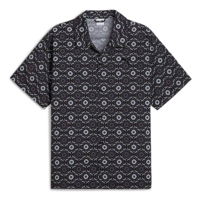 Classics New Prep Aop Dokuma Gömlek “Siyah”