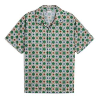 Classics New Prep Aop Dokuma Gömlek “Yeşil”