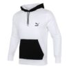CLSX ColBlock Kapüşonlu Sweatshirt “Beyaz”