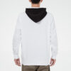 CLSX ColBlock Kapüşonlu Sweatshirt “Beyaz”