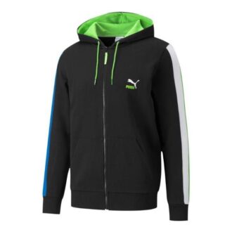 CLSX ColBlock Kapüşonlu Sweatshirt “Siyah”