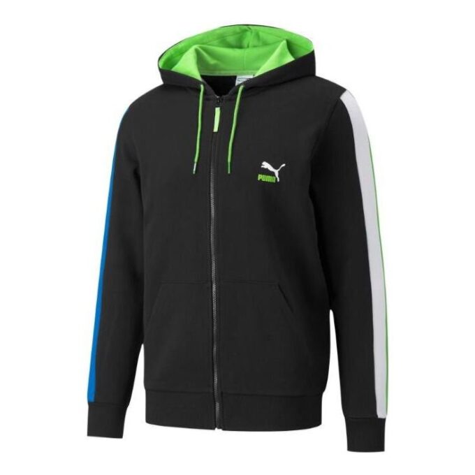 CLSX ColBlock Kapüşonlu Sweatshirt “Siyah”