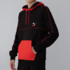 CLSX ColBlock Kapüşonlu Sweatshirt “Siyah”