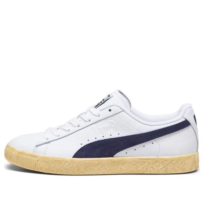 Clyde Vintage “Beyaz Lacivert”