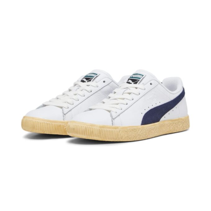 Clyde Vintage “Beyaz Lacivert”