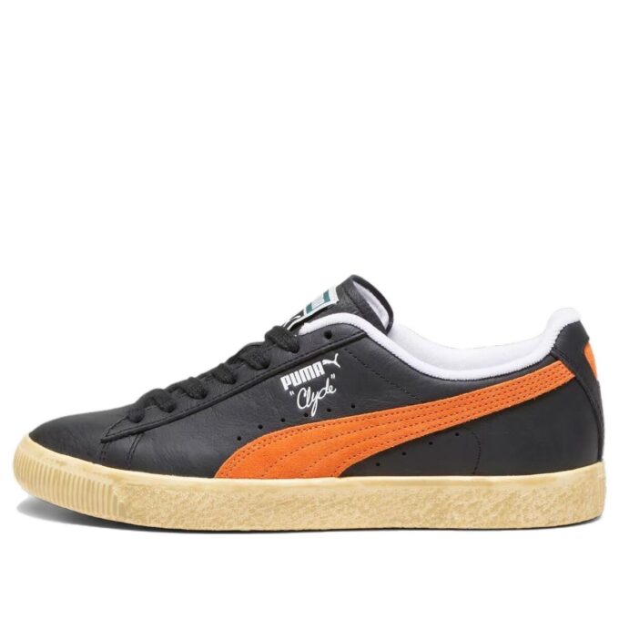 Clyde Vintage “Siyah Rickie Turuncu”