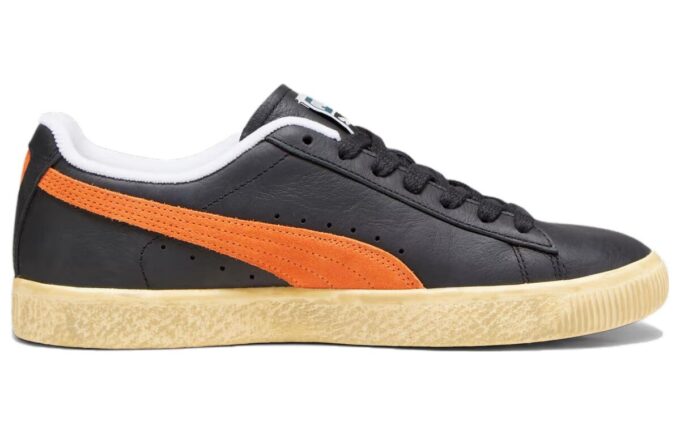 Clyde Vintage “Siyah Rickie Turuncu”
