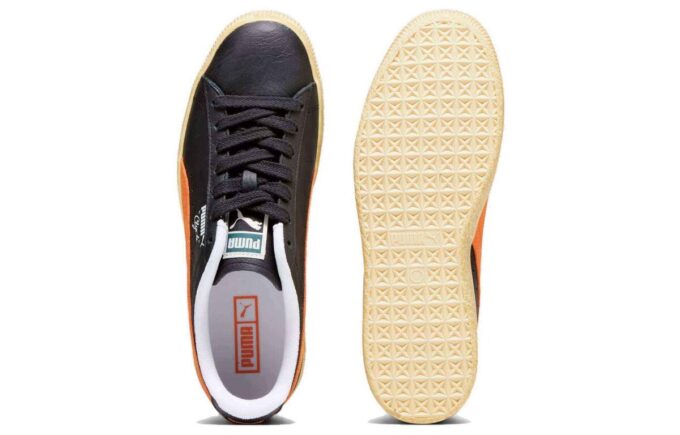Clyde Vintage “Siyah Rickie Turuncu”