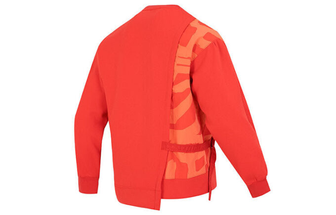 CNY Bz Zaozhi Yuvarlak Yaka Sweatshirt “Kırmızı”
