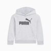 Core No. 1 Logo Küçük Çocuklar İçin Polar Kapüşonlu Sweatshirt