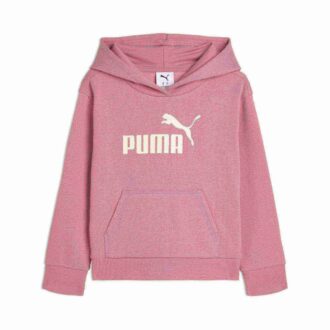 Core No. 1 Logo Küçük Çocuklar İçin Polar Kapüşonlu Sweatshirt