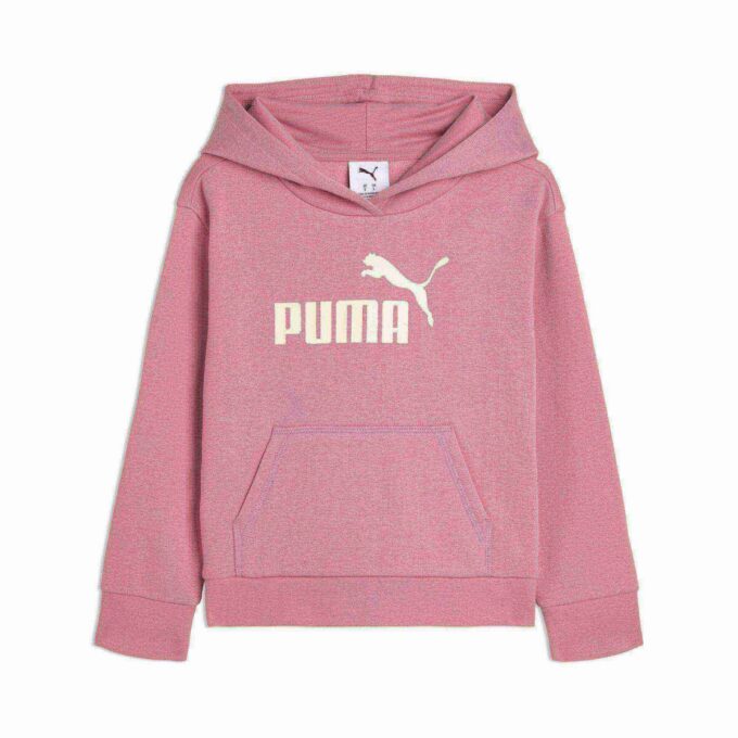 Core No. 1 Logo Küçük Çocuklar İçin Polar Kapüşonlu Sweatshirt