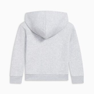 Core No. 1 Logo Küçük Çocuklar İçin Polar Kapüşonlu Sweatshirt