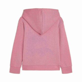 Core No. 1 Logo Küçük Çocuklar İçin Polar Kapüşonlu Sweatshirt