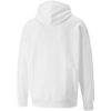 Daire Logolu Kapüşonlu Sweatshirt “Beyaz”